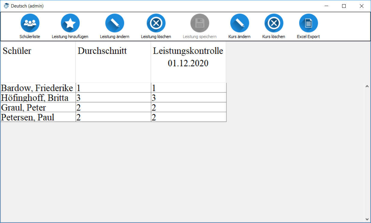 Kurs hinzufügen