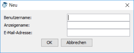 Benutzerverwaltung